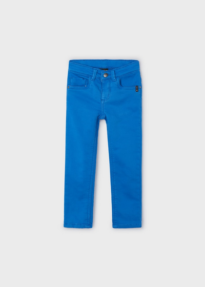 Slim Fit Pants - Dark Cerulean