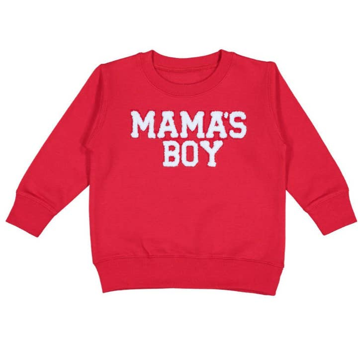 Mama's Boy Patch Valentine's Day Sweatshirt *Pre-order*