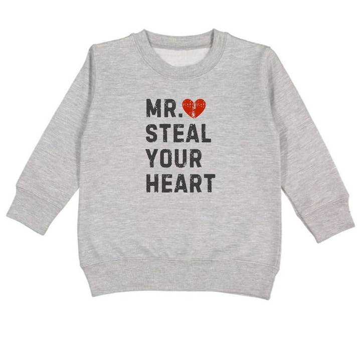 Mr. Steal Your Heart Valentine's Day Sweatshirt *Pre-Order*