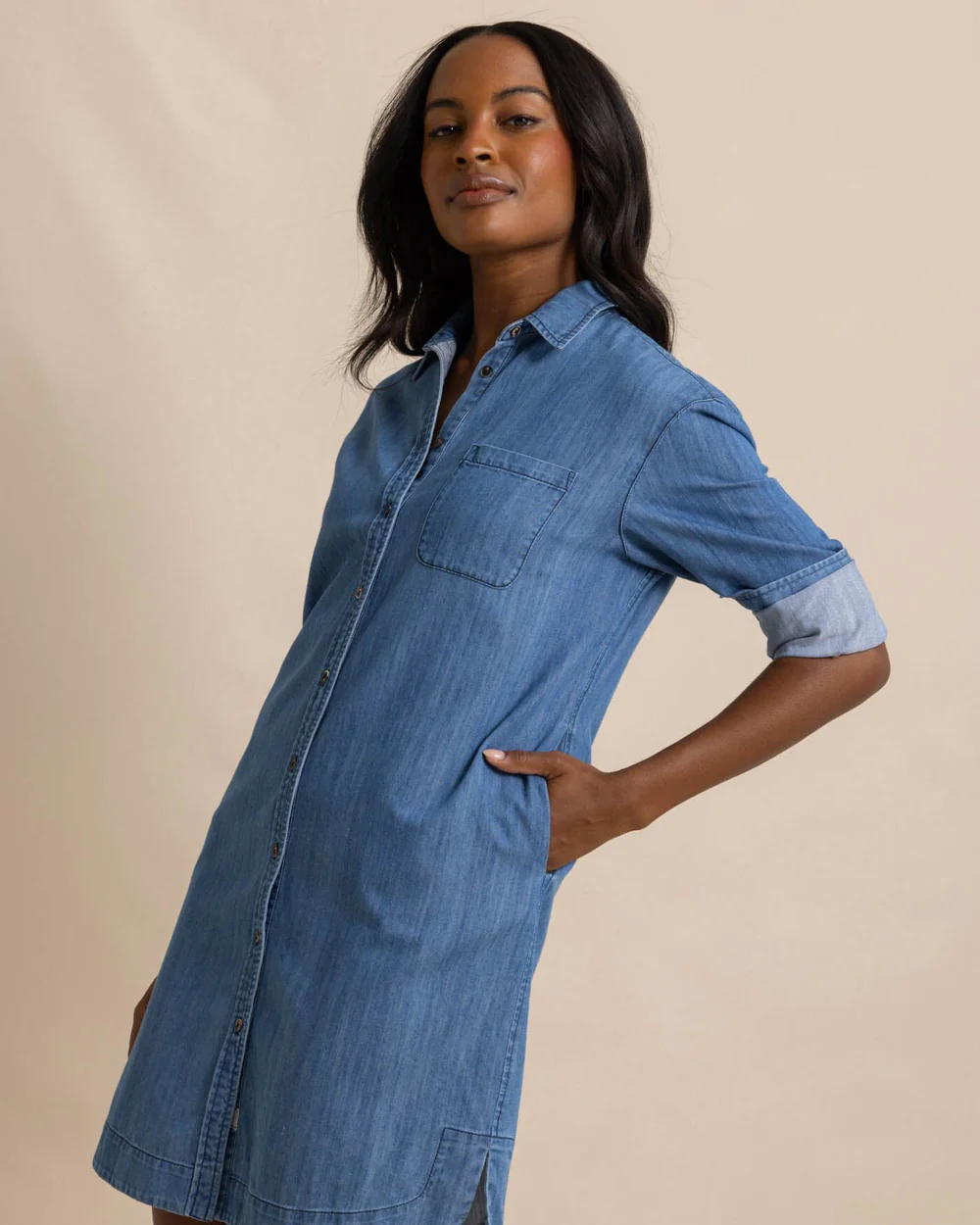 Cam Denim Dress