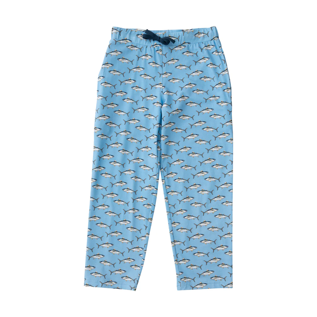 Kid's Lounge Life Pant with Bigeye Tuna Print