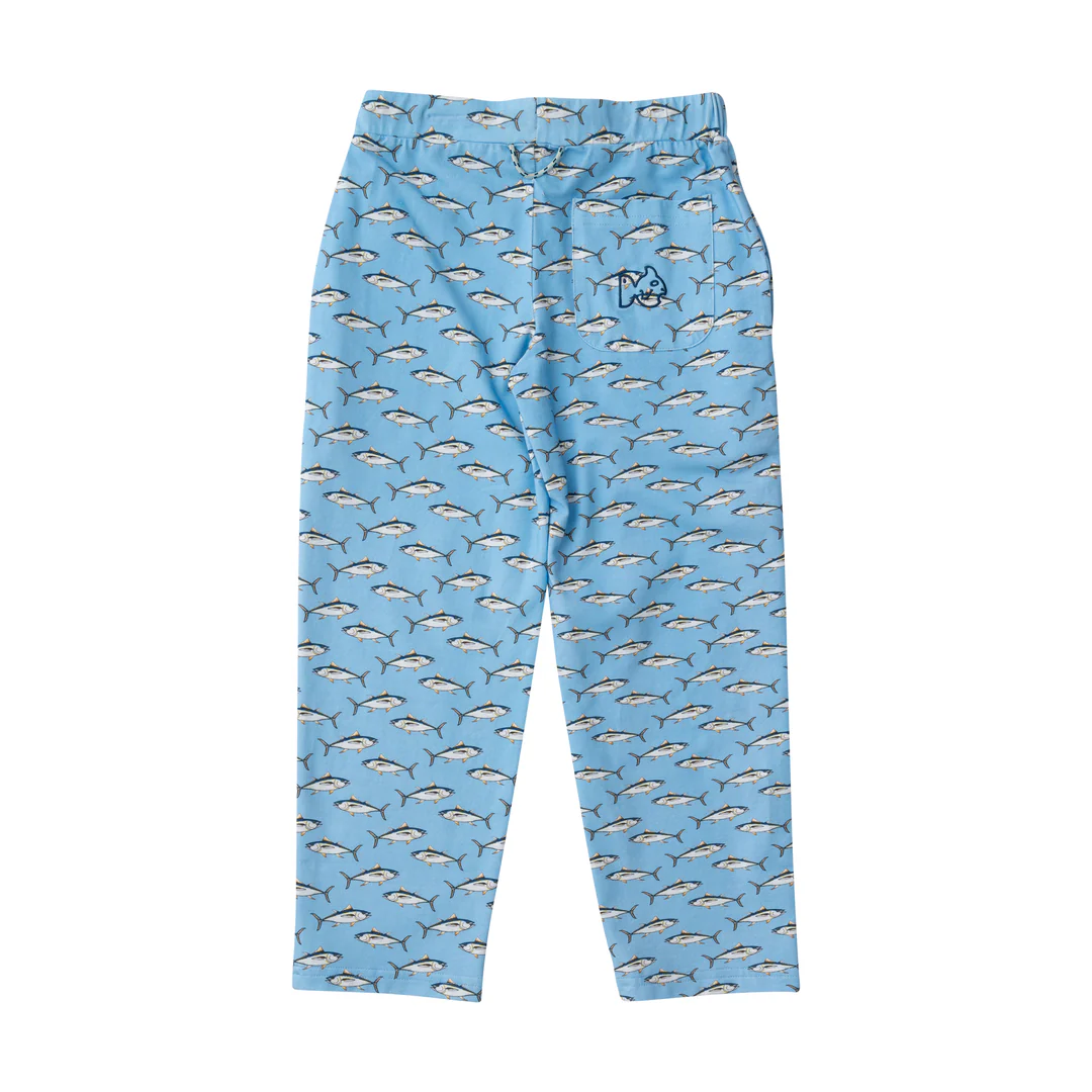 Kid's Lounge Life Pant with Bigeye Tuna Print