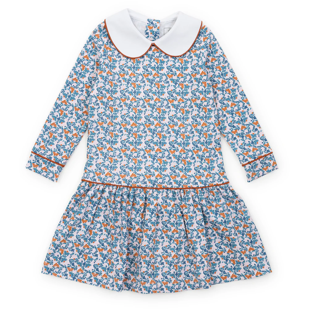 Lillian Girls' Dress - Autumn Blooms