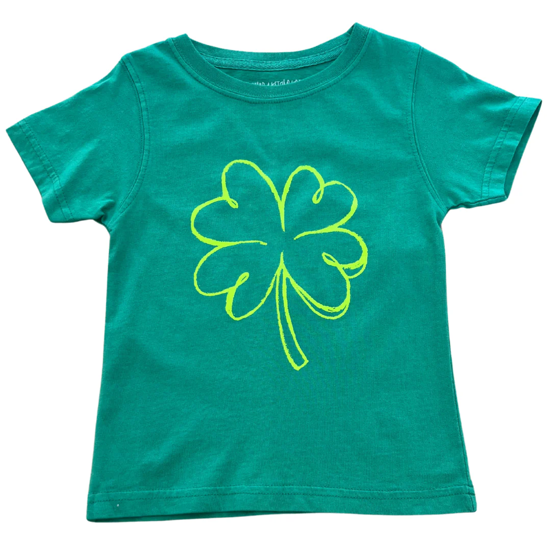 Shamrock Tee in Lucky Green