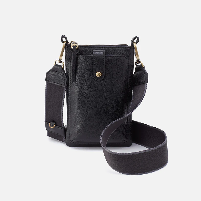 Cass Phone Crossbody - Black