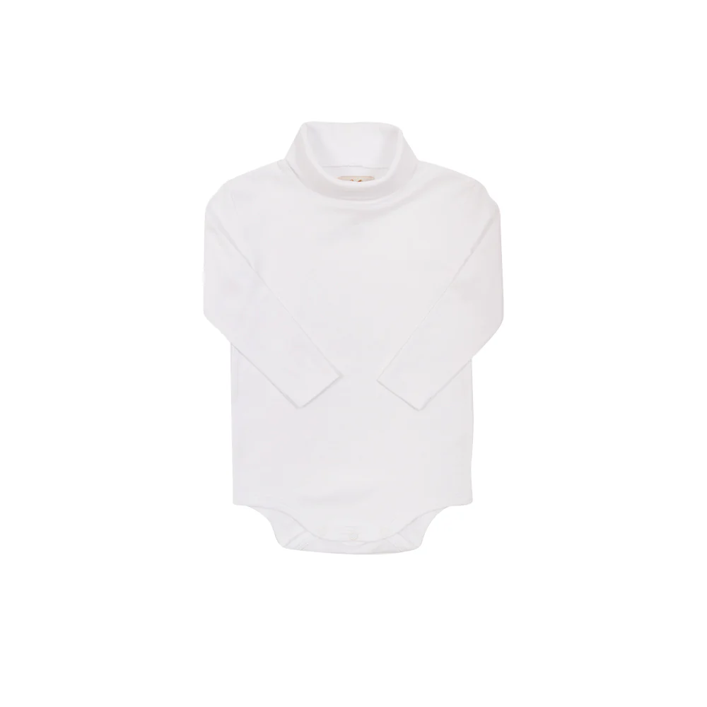 Tatum's Turtleneck and Onesie (Unisex) Worth Avenue White