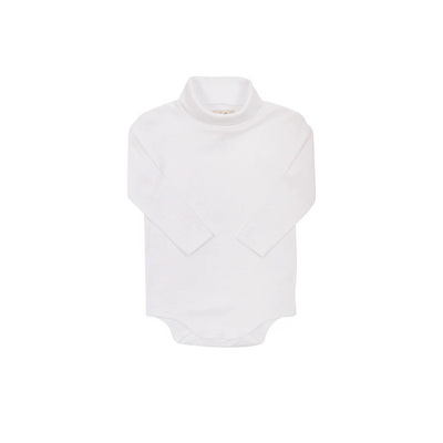 Tatum's Turtleneck and Onesie (Unisex) Worth Avenue White