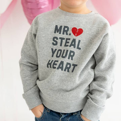 Mr. Steal Your Heart Valentine's Day Sweatshirt *Pre-Order*