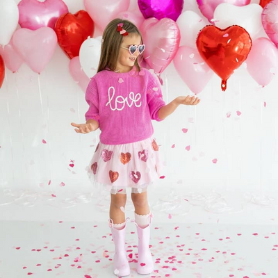 Sequin Heart Valentine's Day Tutu *Pre-order*