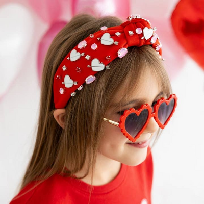 Valentine's Day Gemstone Headband - Mommy and Me *Pre-Order*