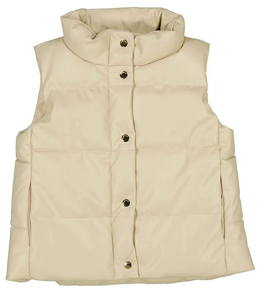 Puffer Vest - Stone