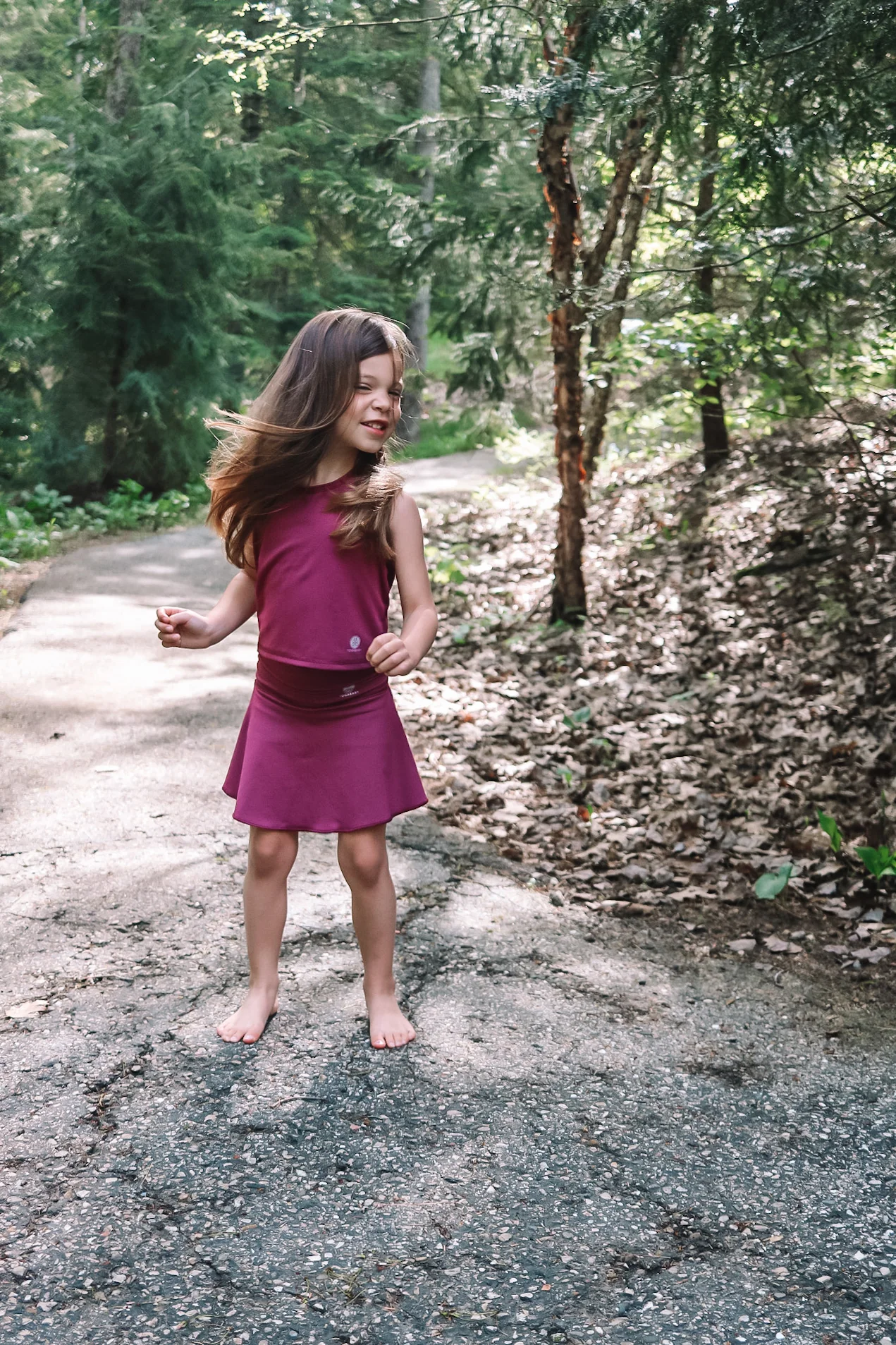 Maroon Tennis Skirt