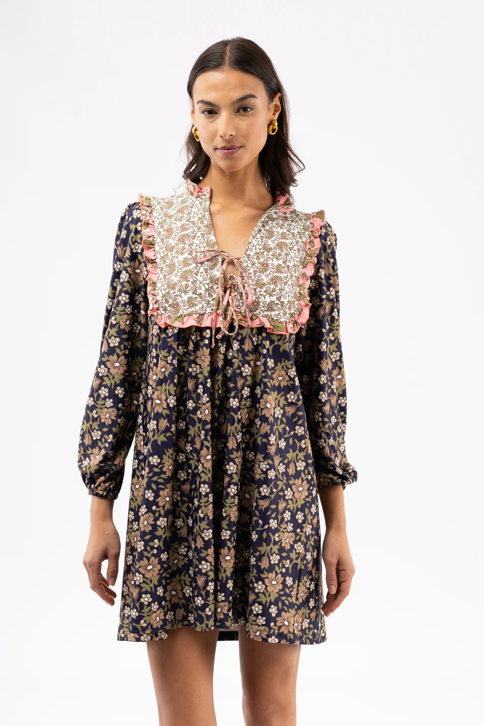 The Bonnie Dress - Dried Petals Multi