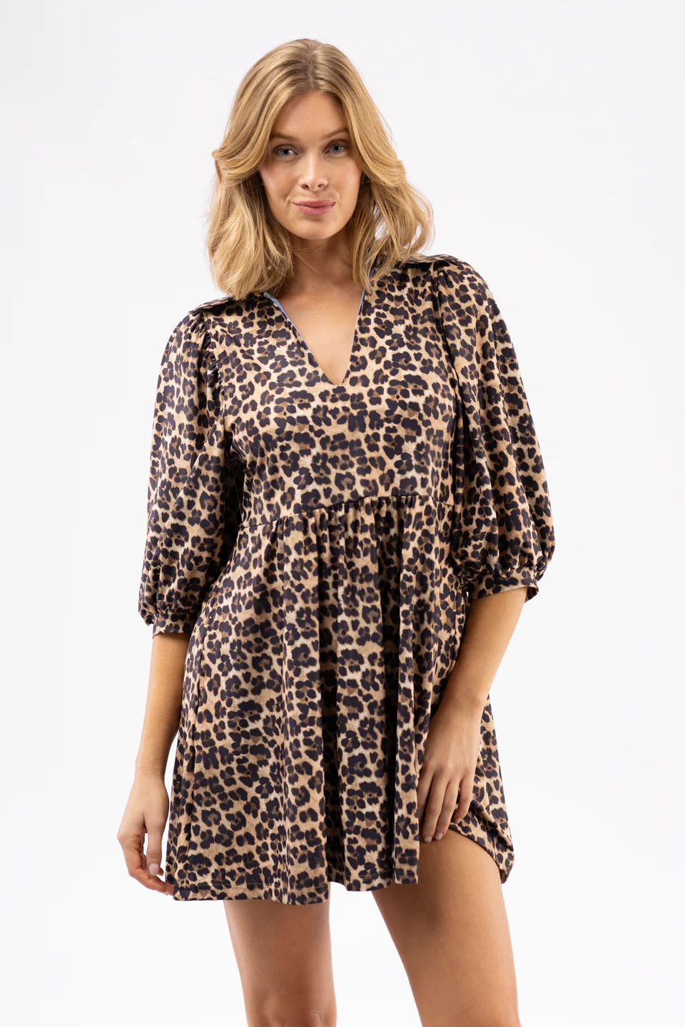 The Charlotte Dress - Retro Cheetah