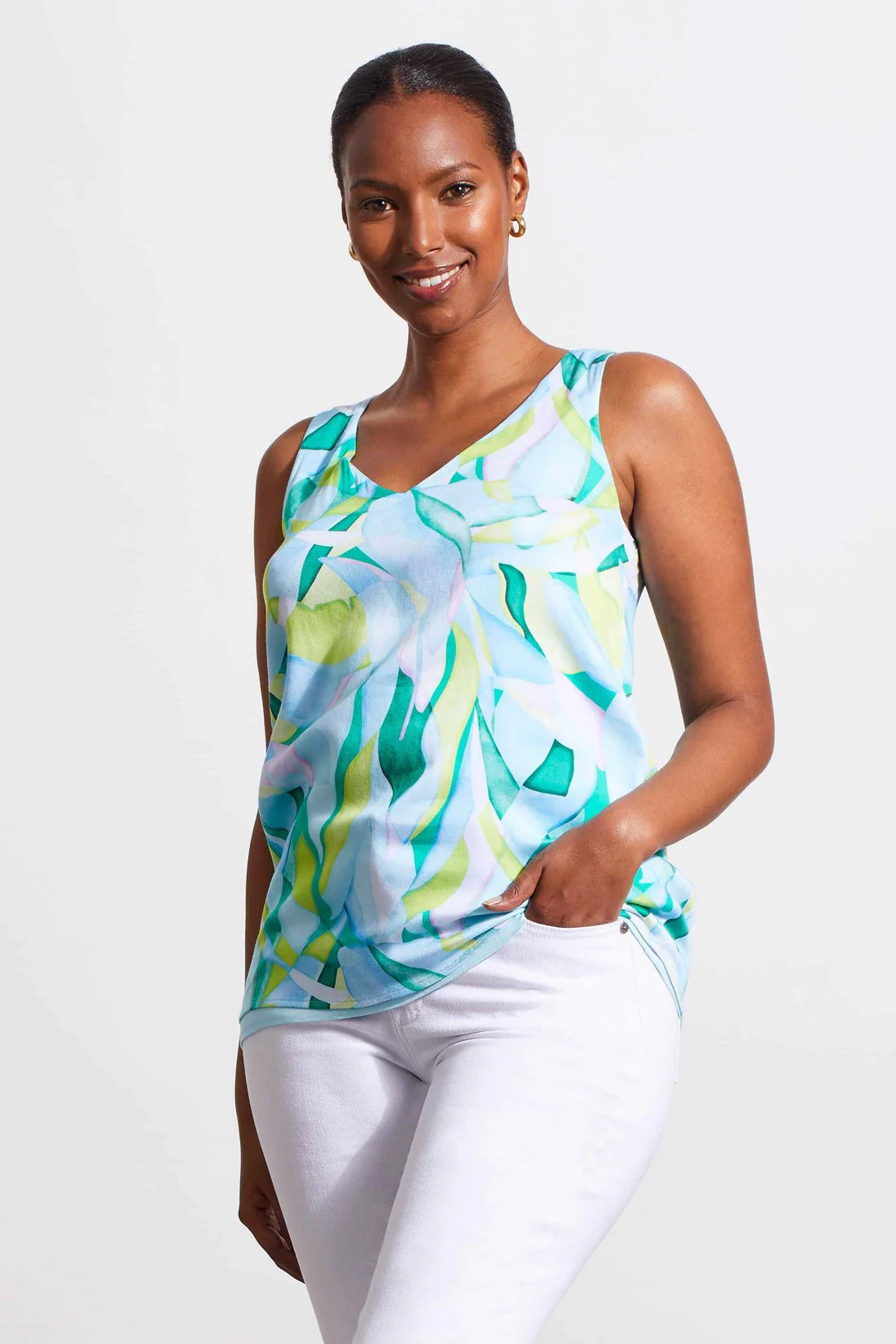 REVERSIBLE V-NECK CAMI