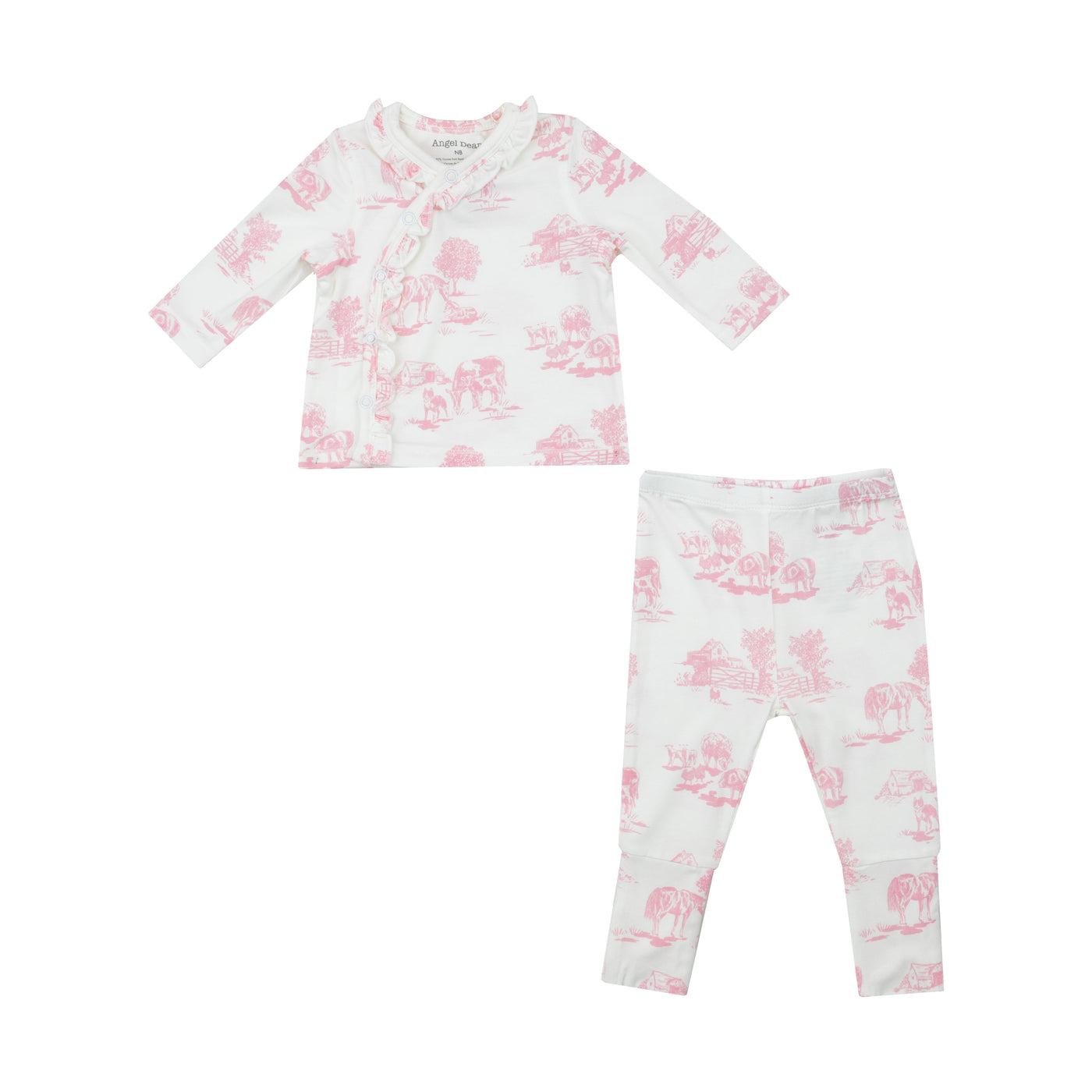 Pink Farm Toile Take Me Home Set