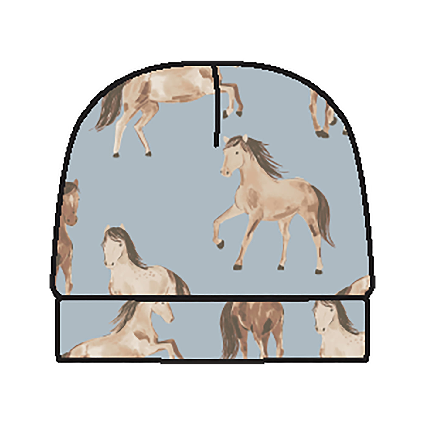 Horses Beanie Hat