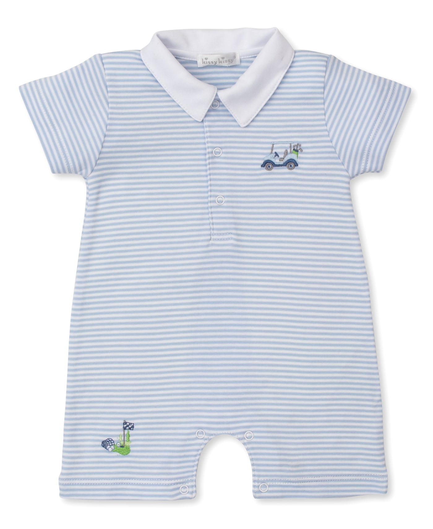 Golf Club Blue Short Playsuit