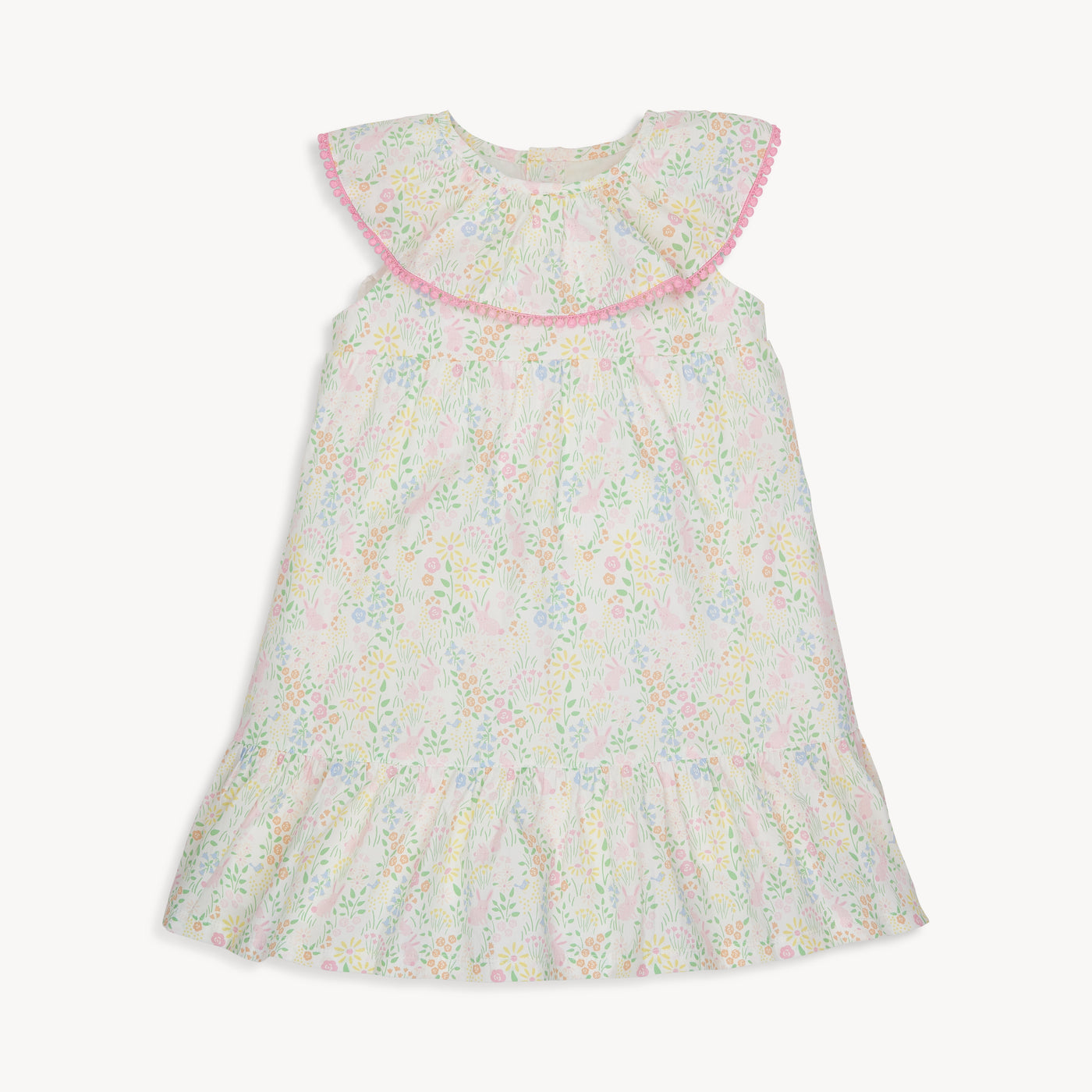 Hoppy Garden Cotton Sleeveless Dress