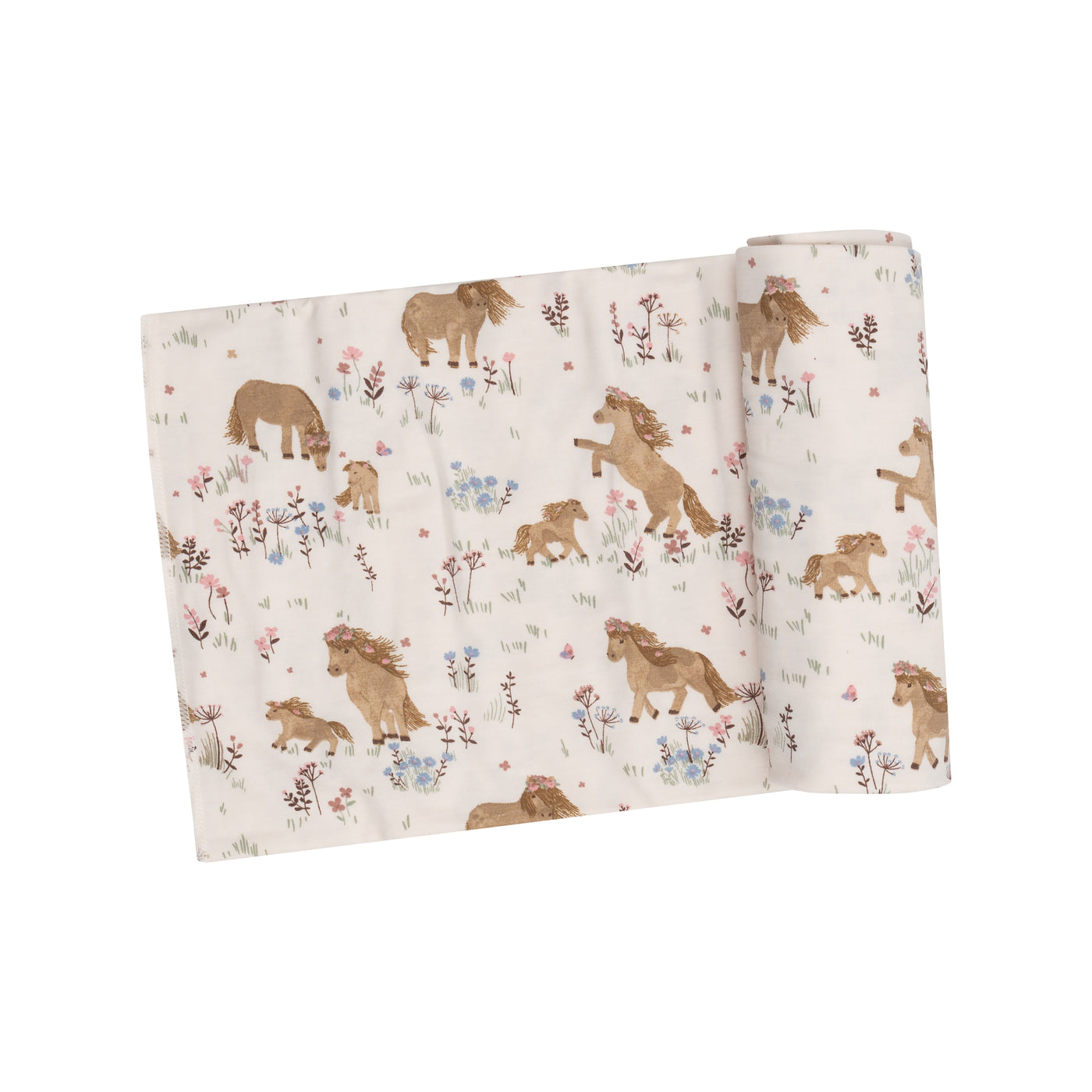 Pretty Ponies - Swaddle Blanket