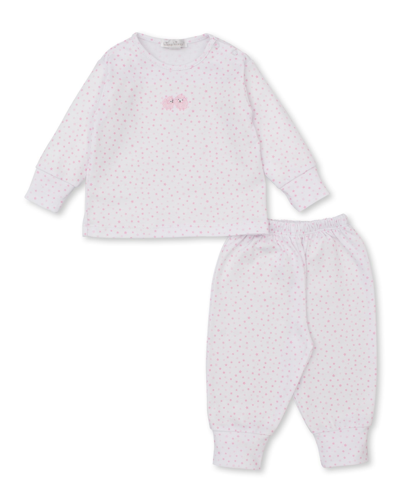 Baa Baa Baby Sheet Pant Set - Pink