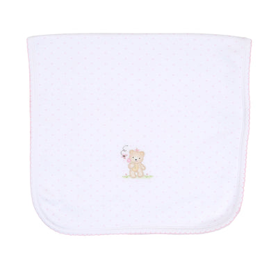 Sweet Teddies Emb Burp Cloth